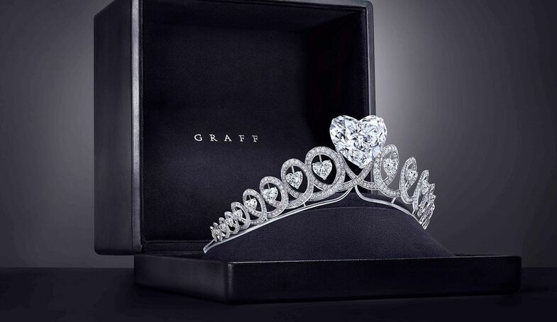 S2x1 graff infinity tiara with box 