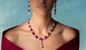 S1x1 alok lodha ruby necklace