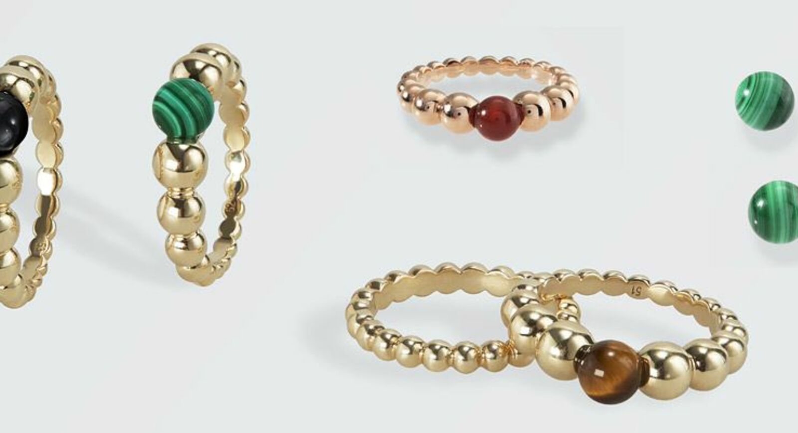 New Perlée Collection by Van Cleef&Arpels, this time with splashes of colour