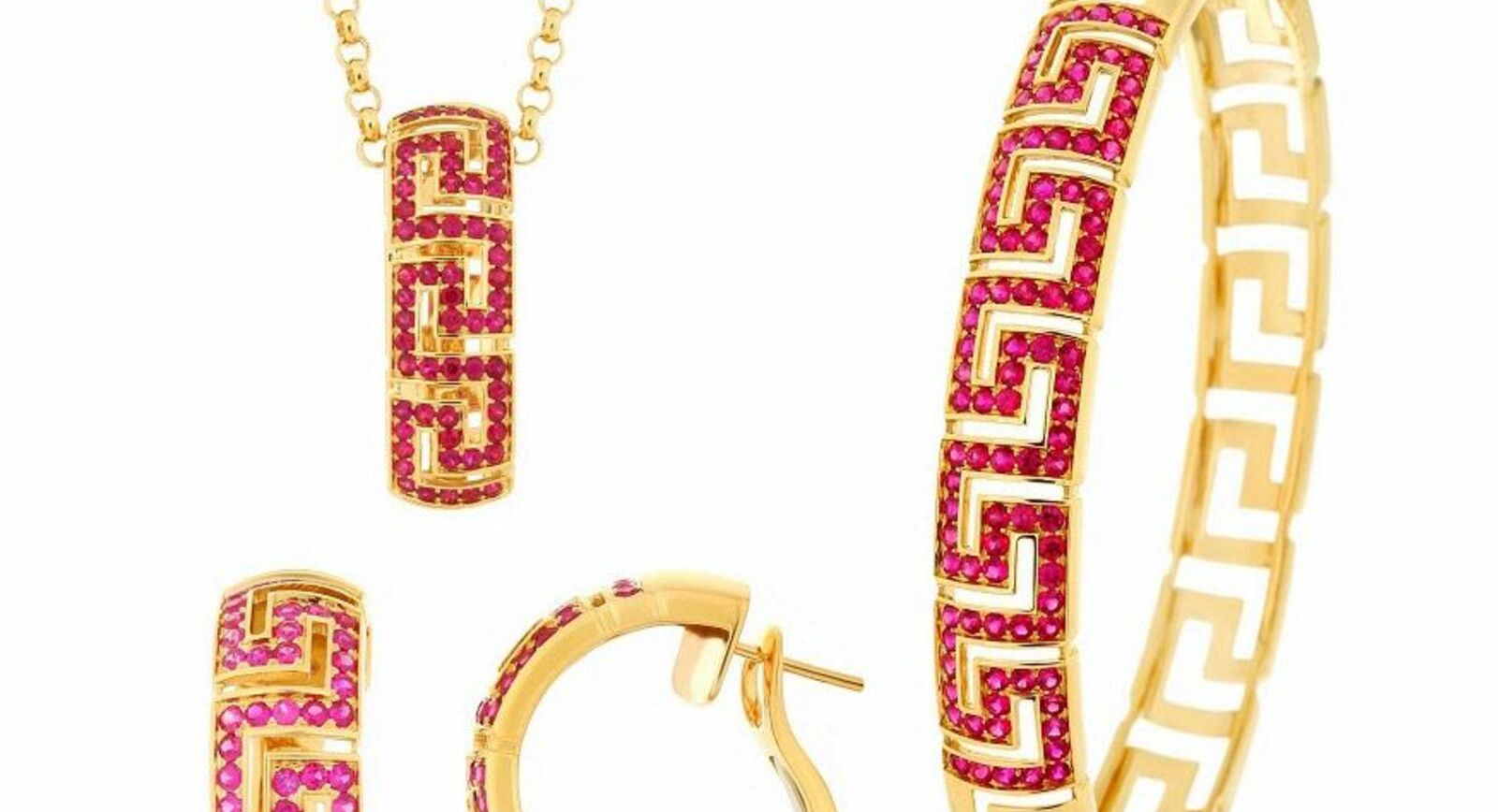 Versace представил новые украшения Greca ко дню Святого Валентина