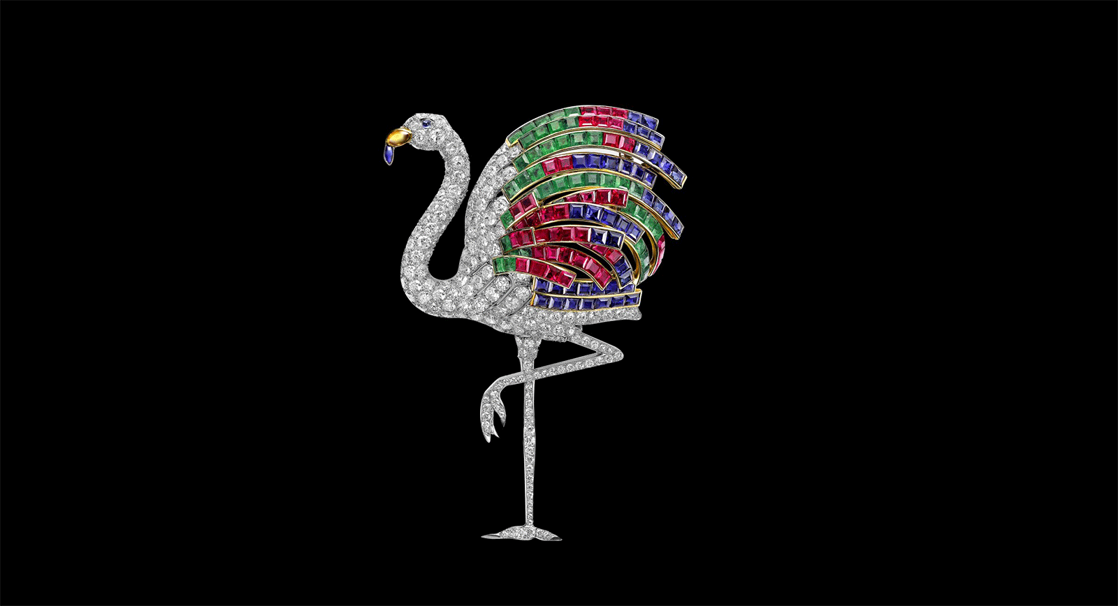 wallis simpson flamingo brooch