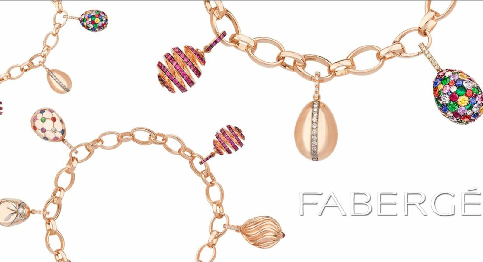 Обязательный ювелирный аксессуар: браслет с шармами Fabergé