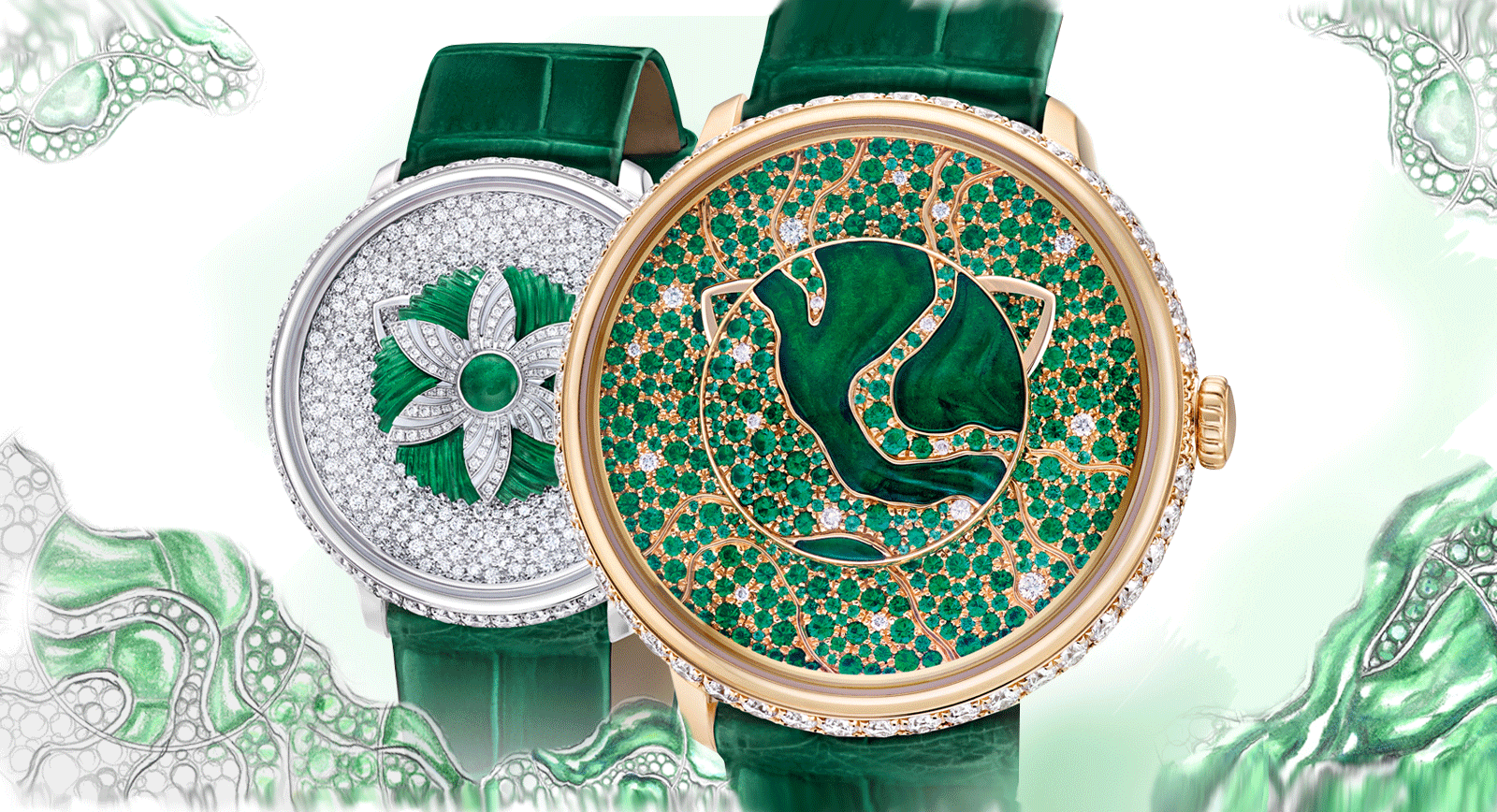 Часовые новинки Fabergé — коллекция Dalliance