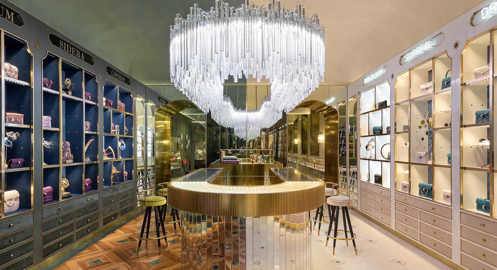 Bulgari New Curiosity Shop concept store for Millenial consumers luxury experience