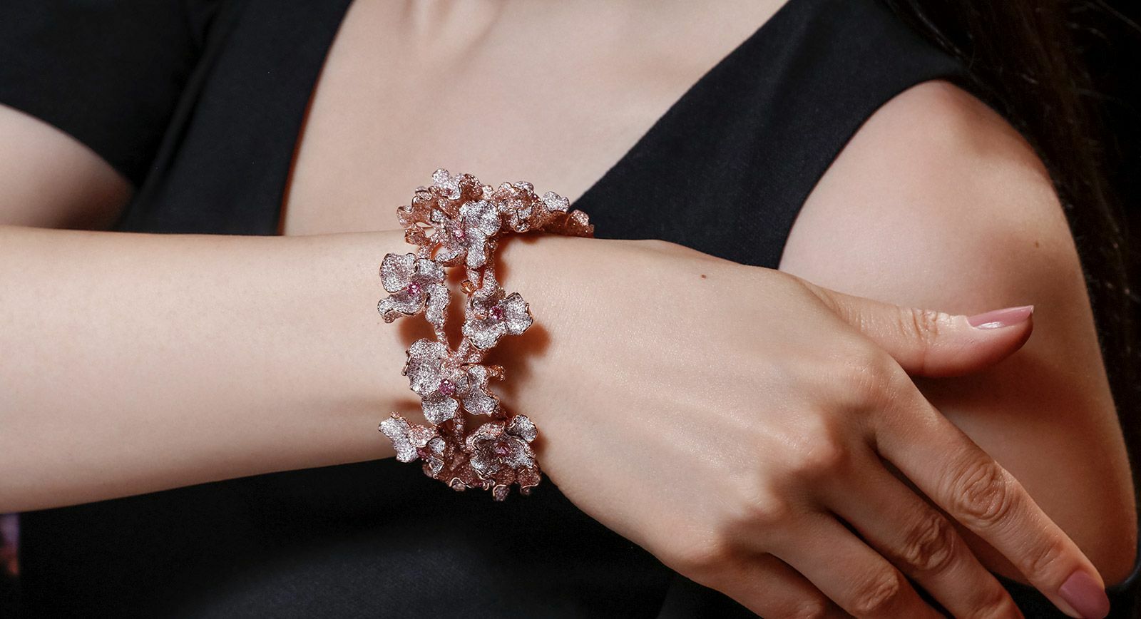 Neha Dani: The birth of the pink diamond ‘Amaranté’ cuff masterpiece