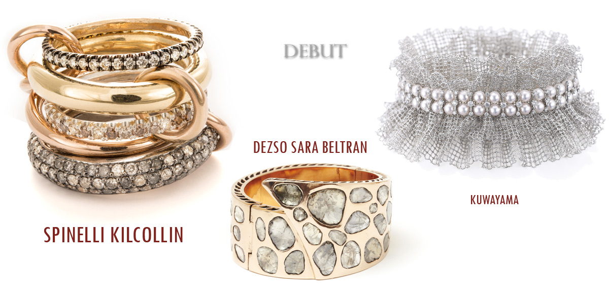  Debuting at COUTURE: Winner: Spinelli Kilcollin / 1st Runner Up: Dezso Sara Beltran / 2nd Runner Up: Kuwayama