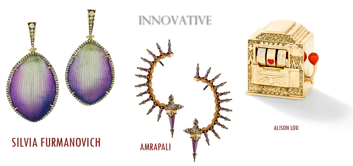  Best in Innovative: Winner: Silvia Furmanovich / 1st Runner Up: Amrapali / 2nd Runner Up: Alison Lou