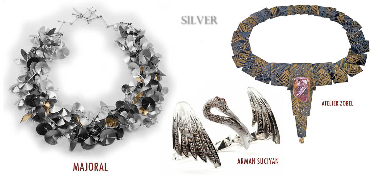  Best in Silver: Winner: Majoral / 1st Runner Up: Arman Suciyan / 2nd Runner Up: Atelier Zobel