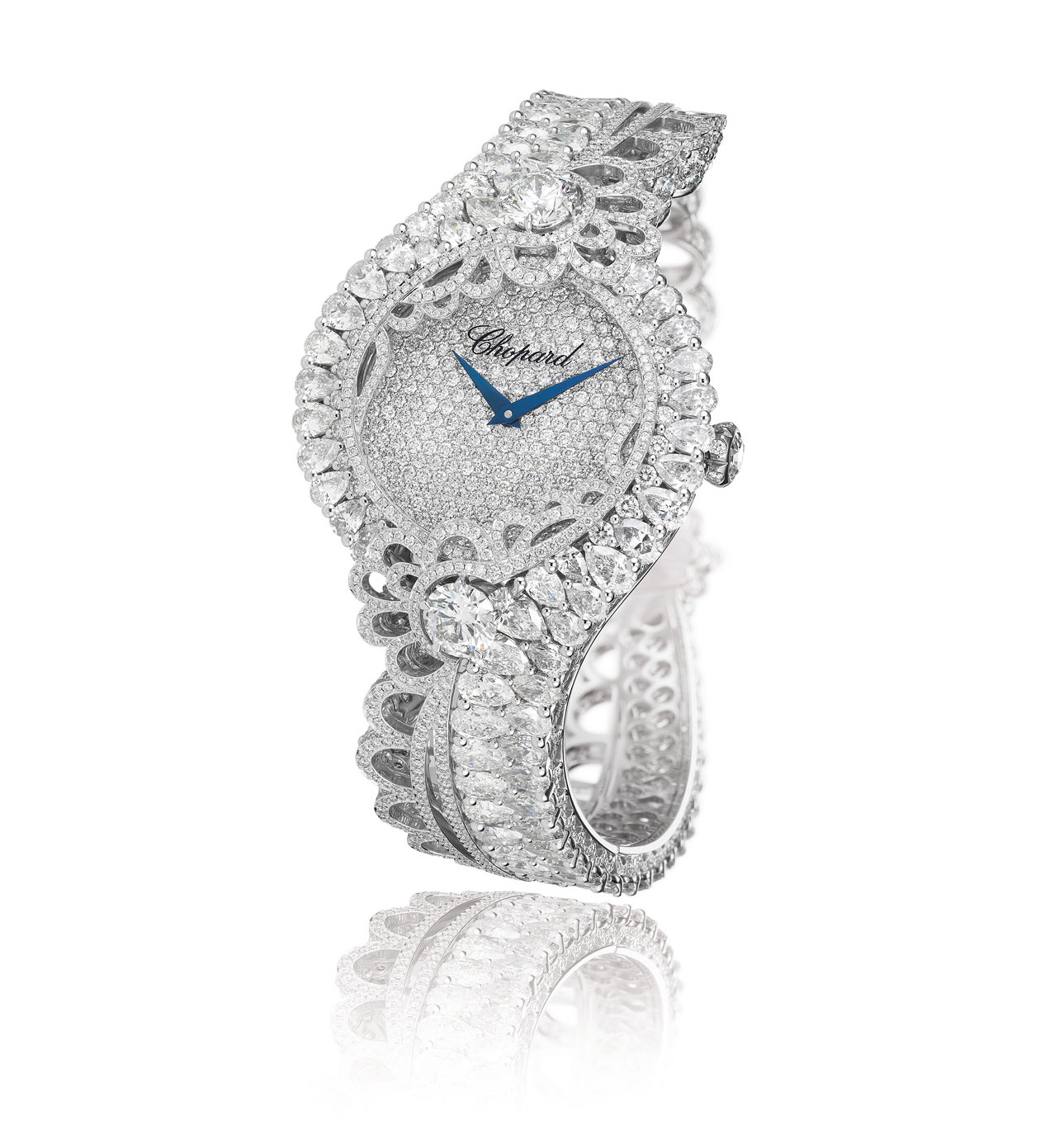  Rihanna Loves Chopard high jewellery watch with diamonds