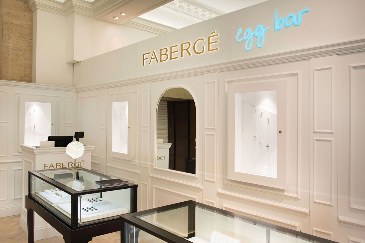 Fabergé в Harrods