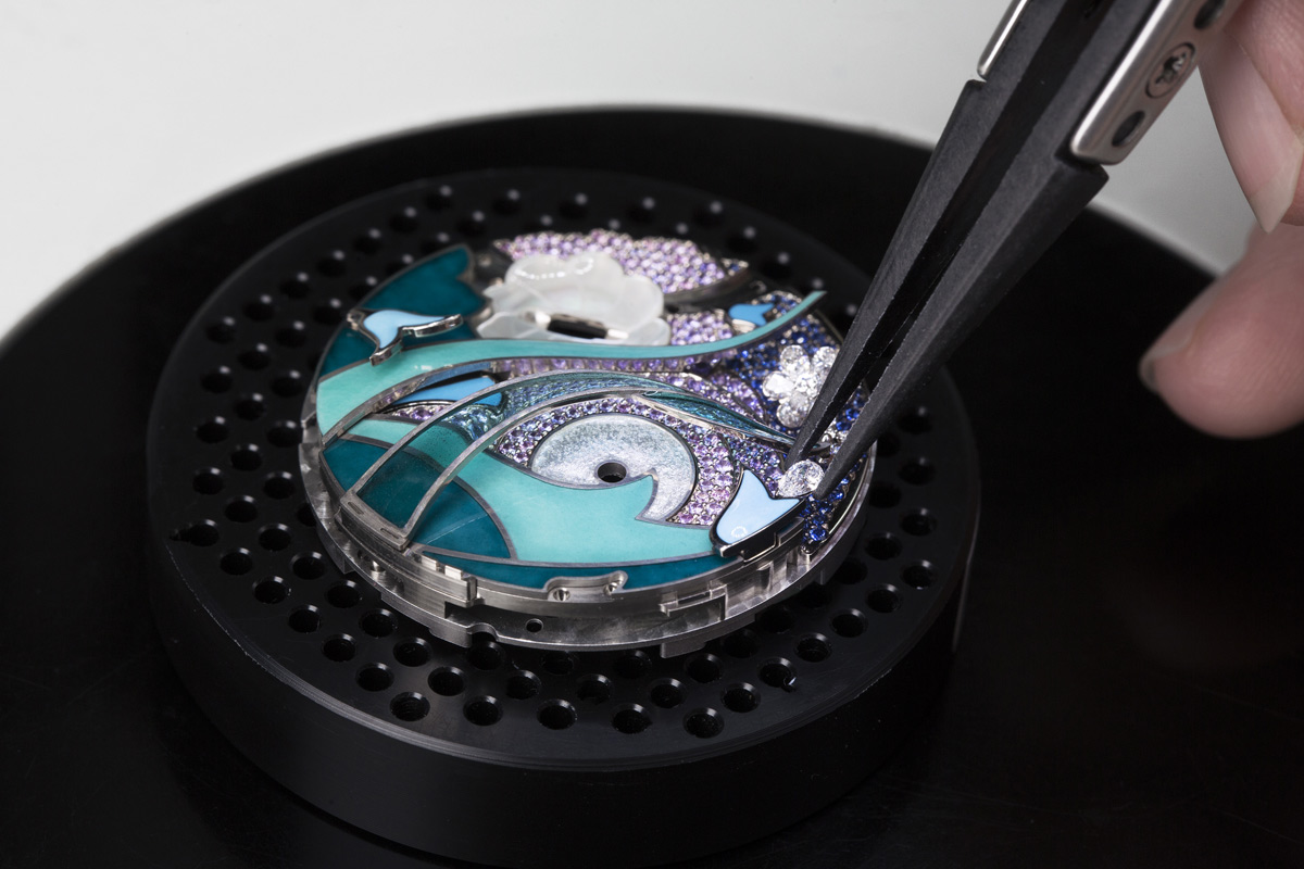 Lady Arpels Papillon Automate watch