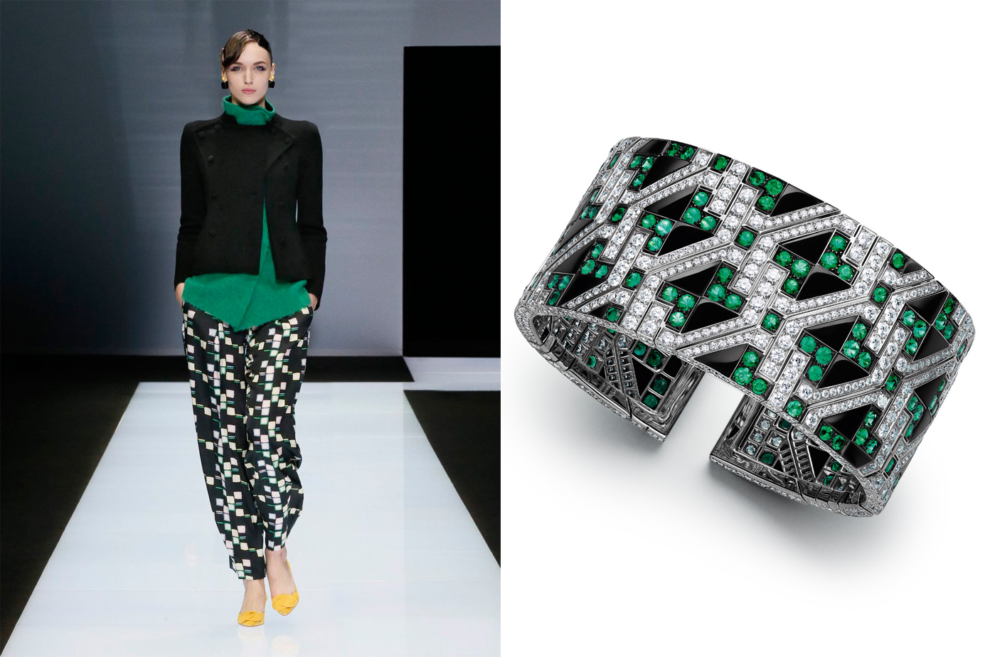 Emporio Armani and Giampiero Bodino Mosaico Bracelet