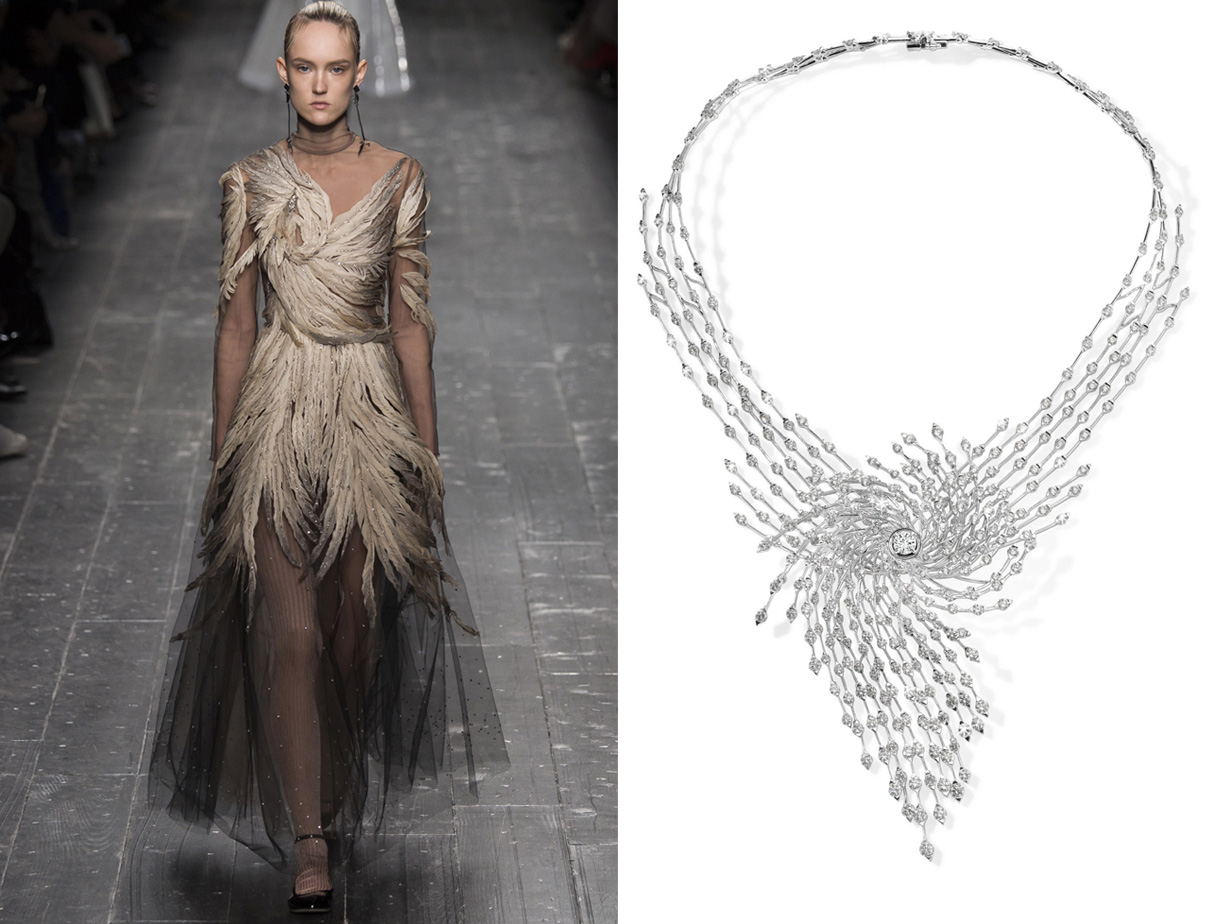 Valentino and Asprey Strom Necklace