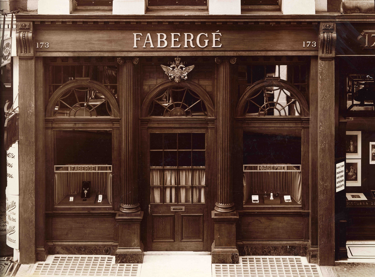 Faberge store, 173 New Bond street, 1910