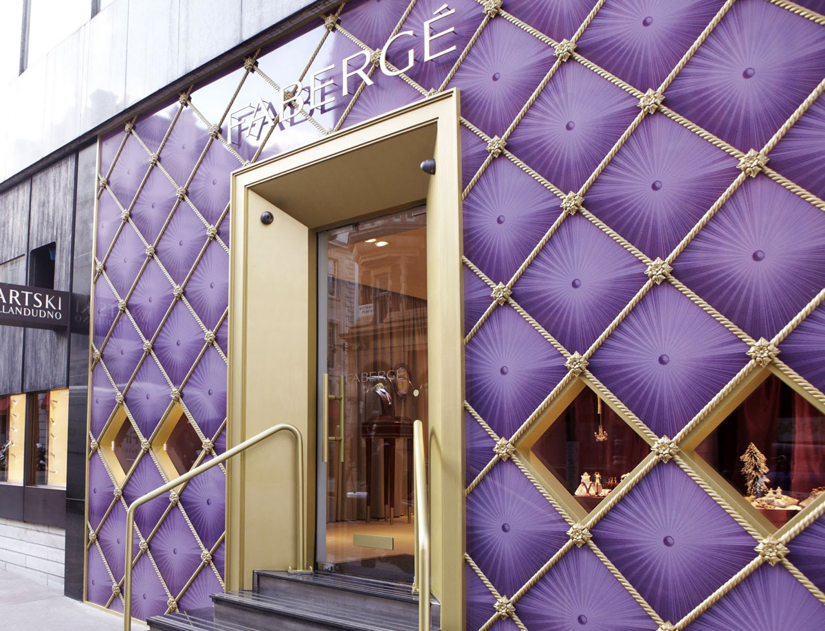 Бутик Fabergé в Лондоне