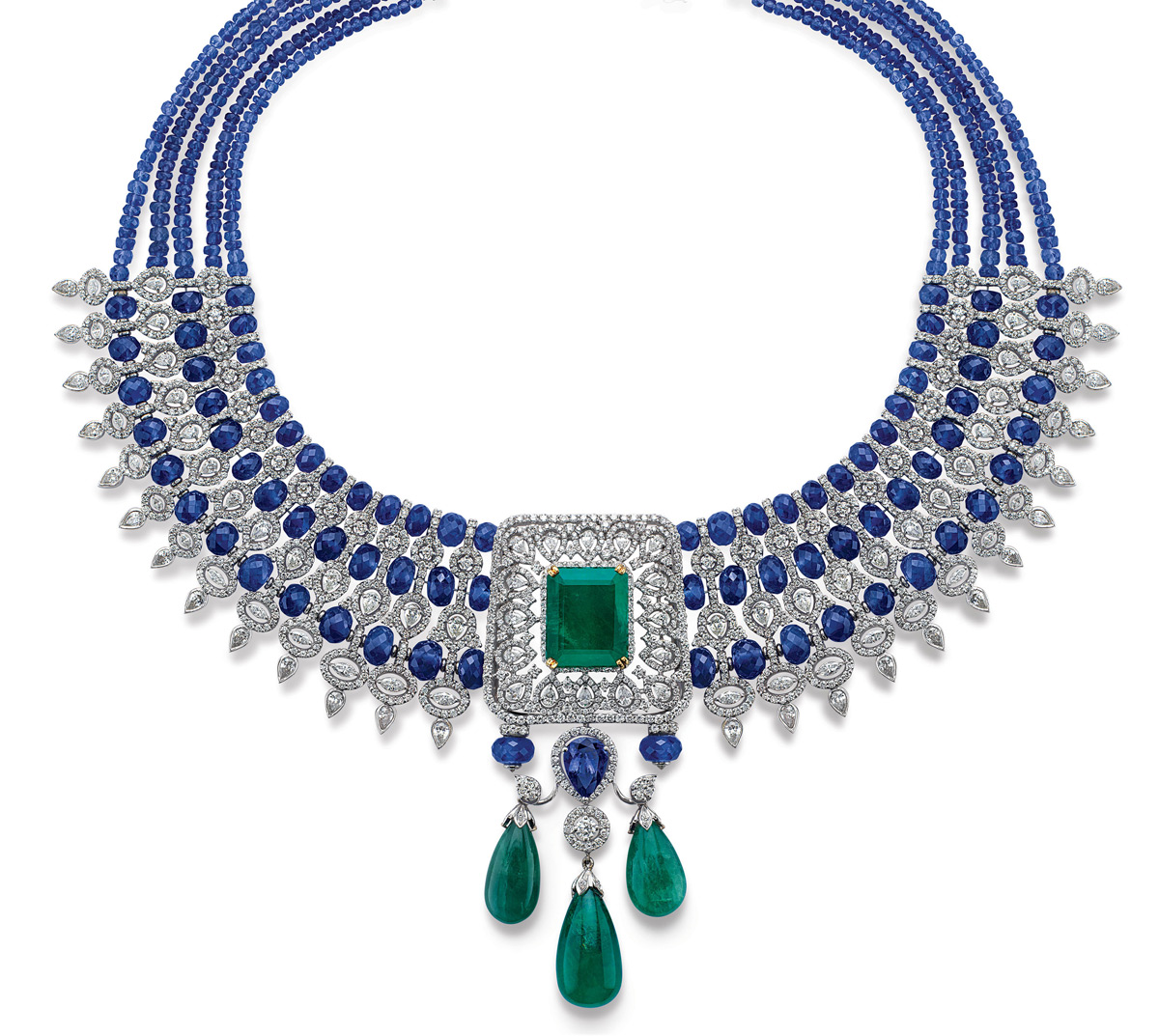 Колье Simone Jewels «Lavender Tanzanite»
