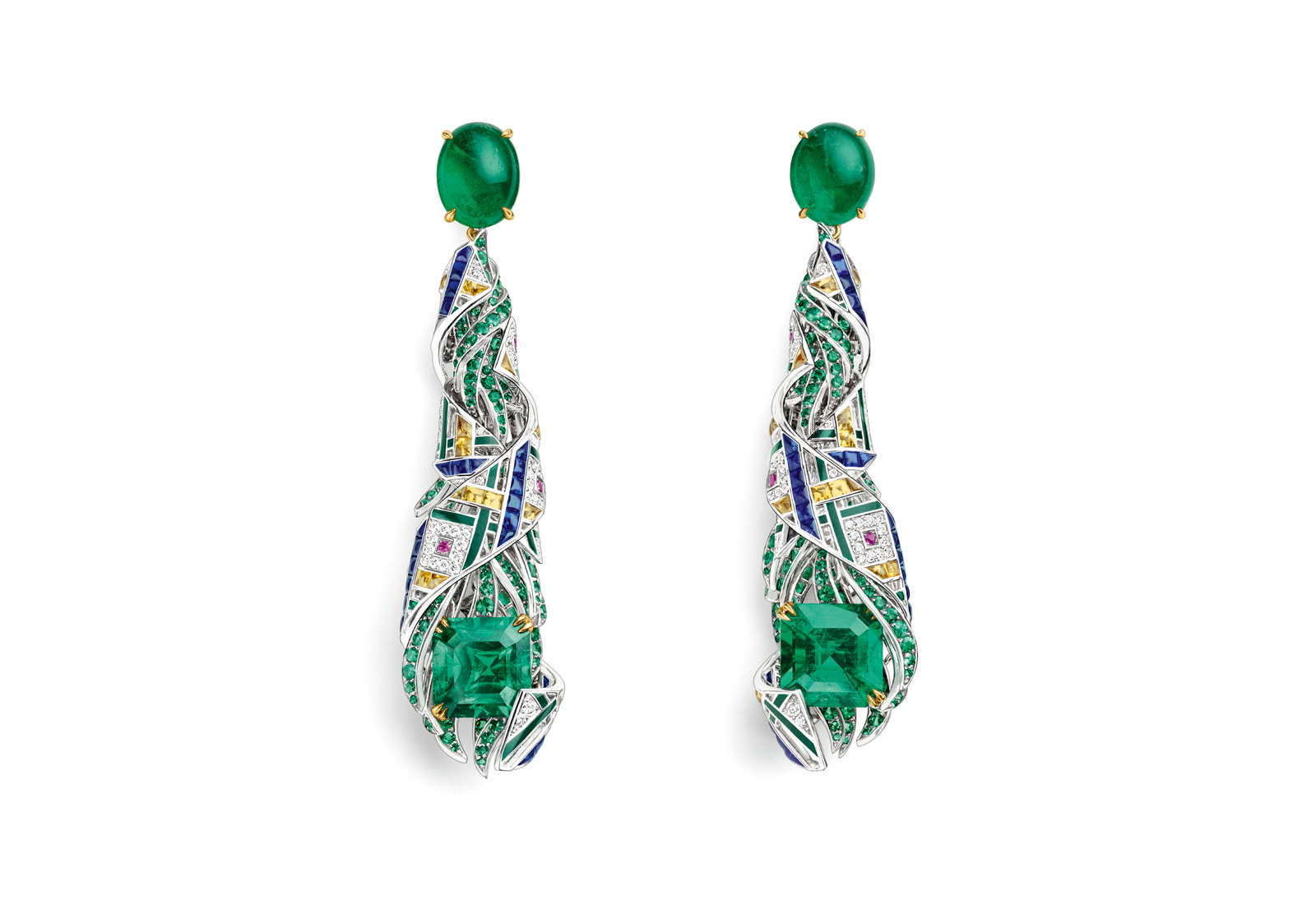  Chaumet est une fête collection - Pastorale Anglaise earrings