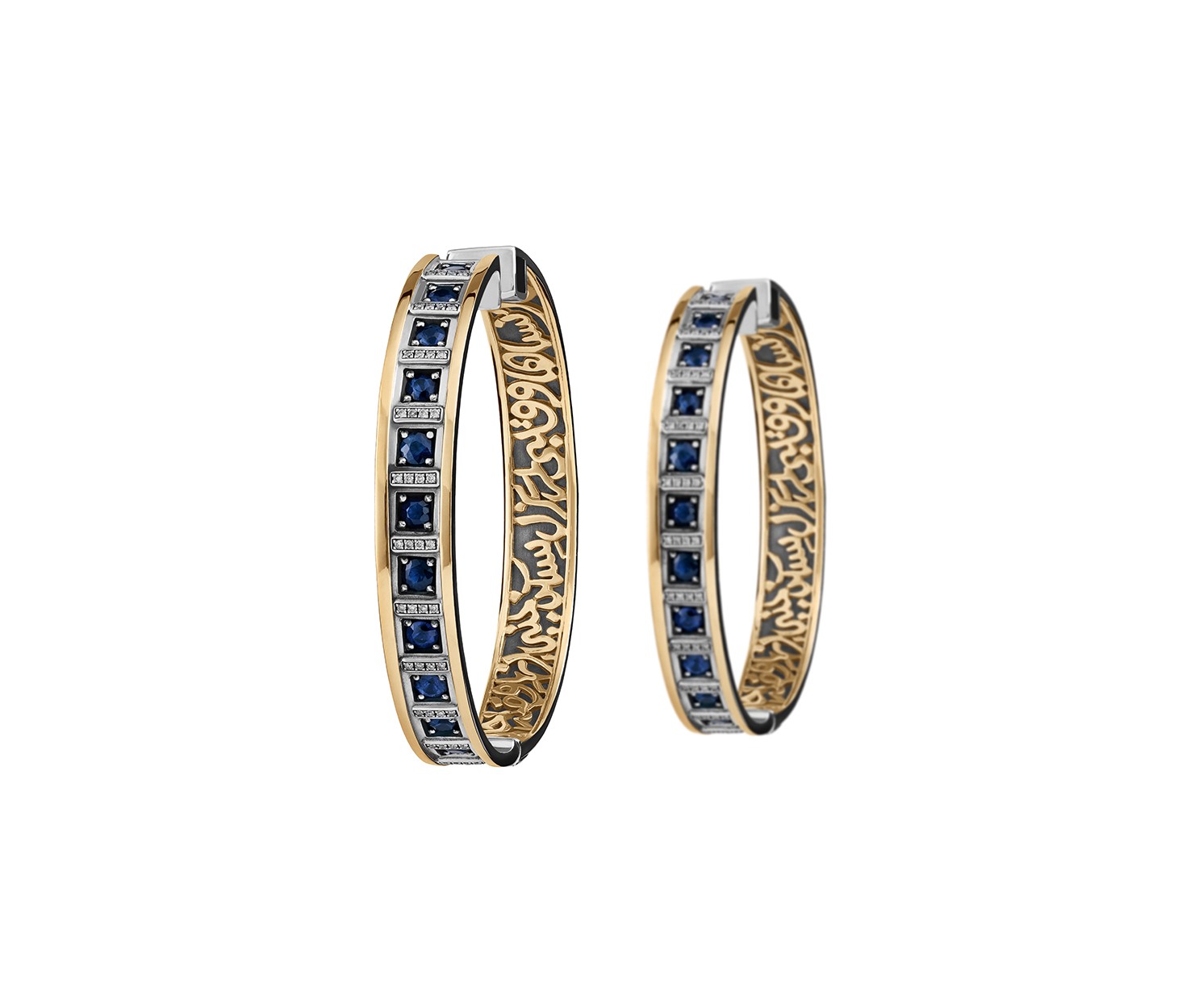  Azza Fahmy the Hoop earrings from the Wonders of Nature collection