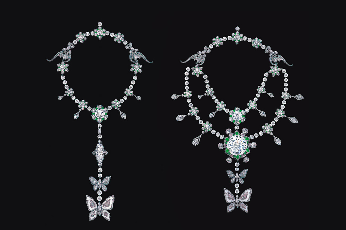  ‘A Heritage in Bloom’ Necklace by Wallace Chan