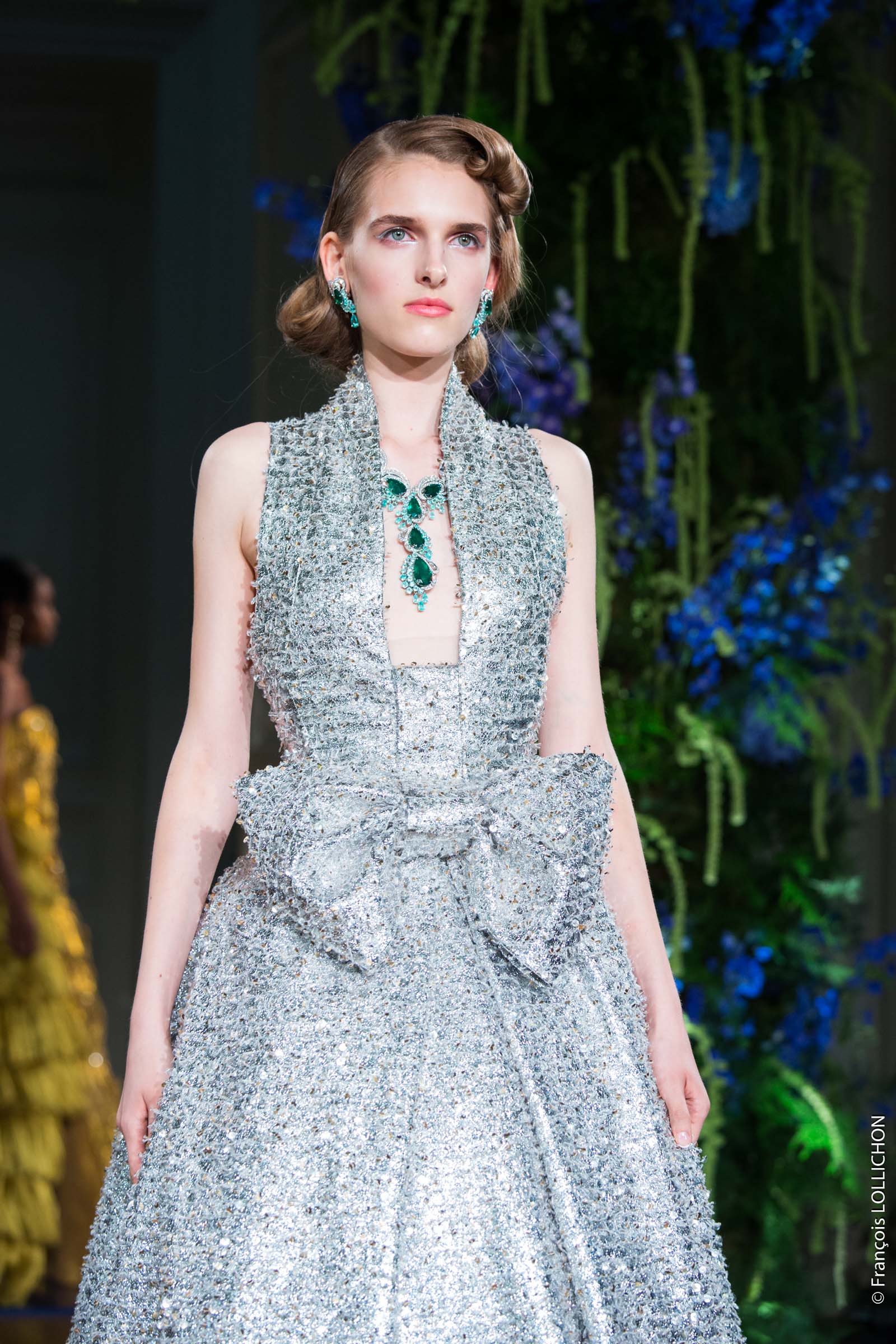 Chopard and Guo Pei catwalk in Paris during Haute Couture week. Photo credit: François Lollichon