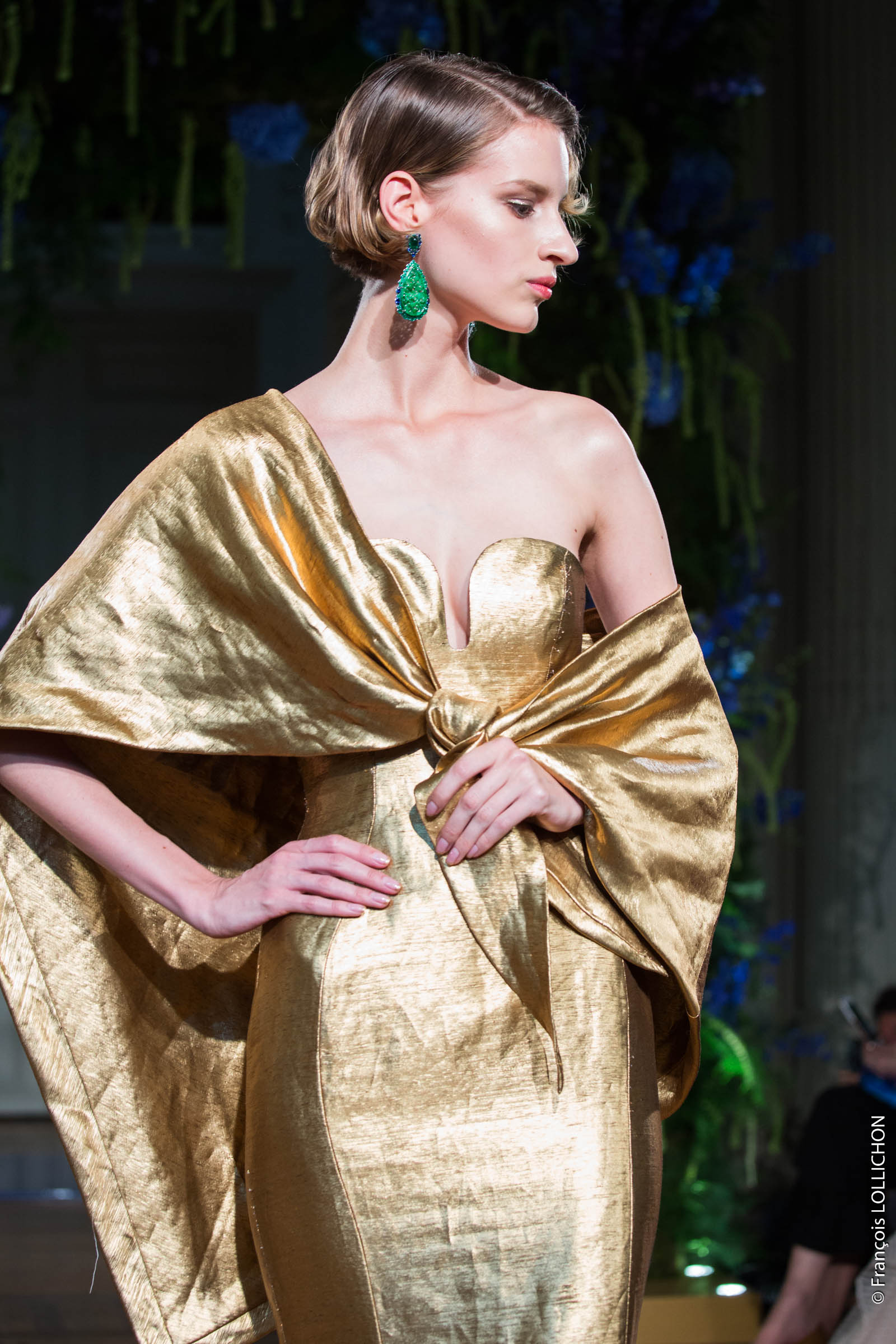  Chopard and Guo Pei catwalk in Paris during Haute Couture week. Photo credit: François Lollichon