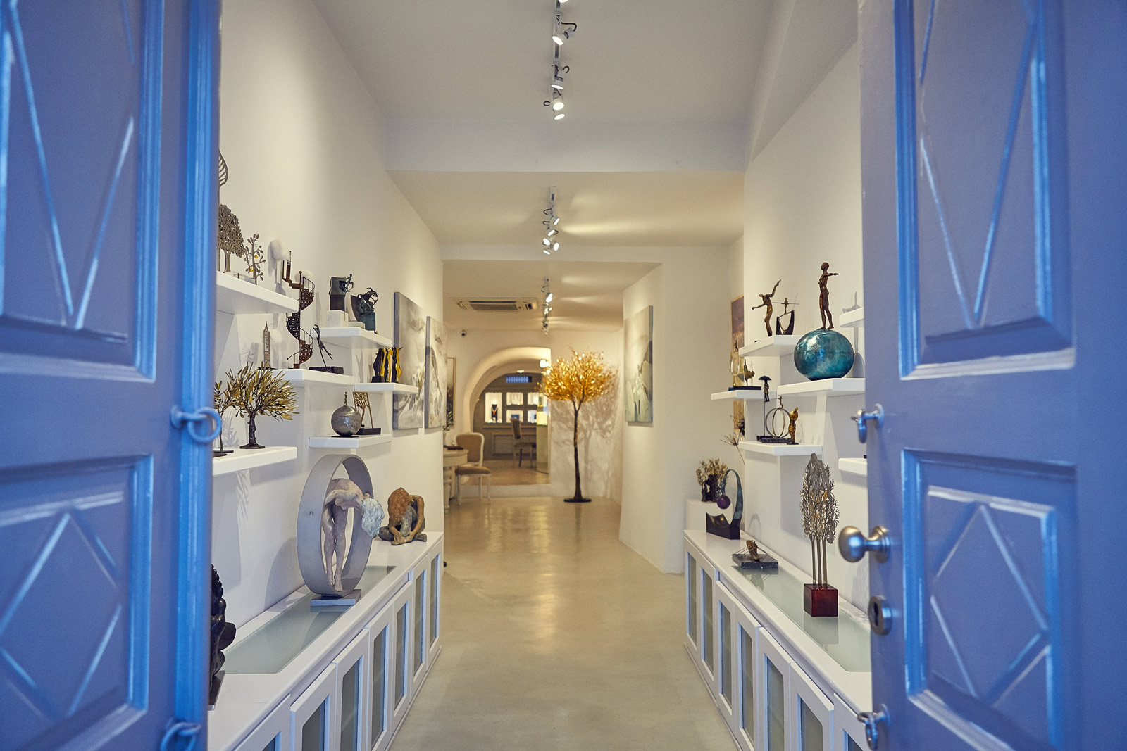  Inside Oia Treasures Art Gallery