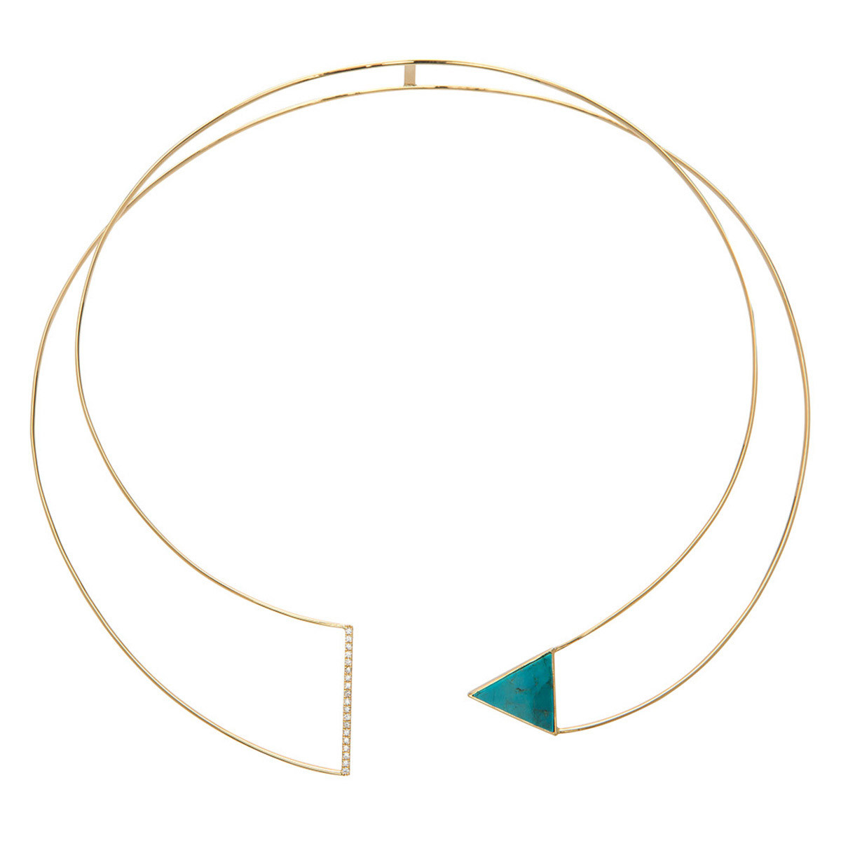  K K Lab necklace in yellow gold