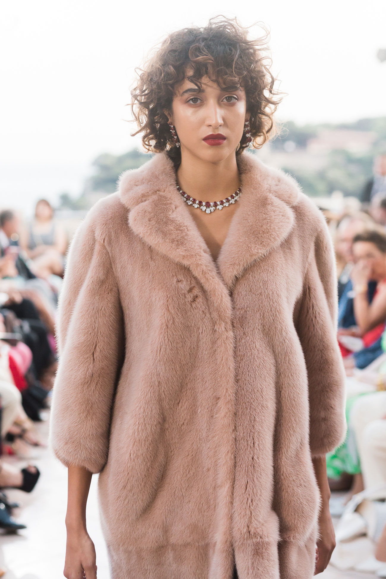  Ulyana Sergeenko Couture X Faidee jewellery catwalk. Photographer: Grigoriy Galantniy