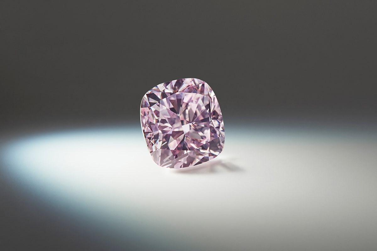 The Fancy Purple Pink Argyle Avaline Diamond (2.42 cts)