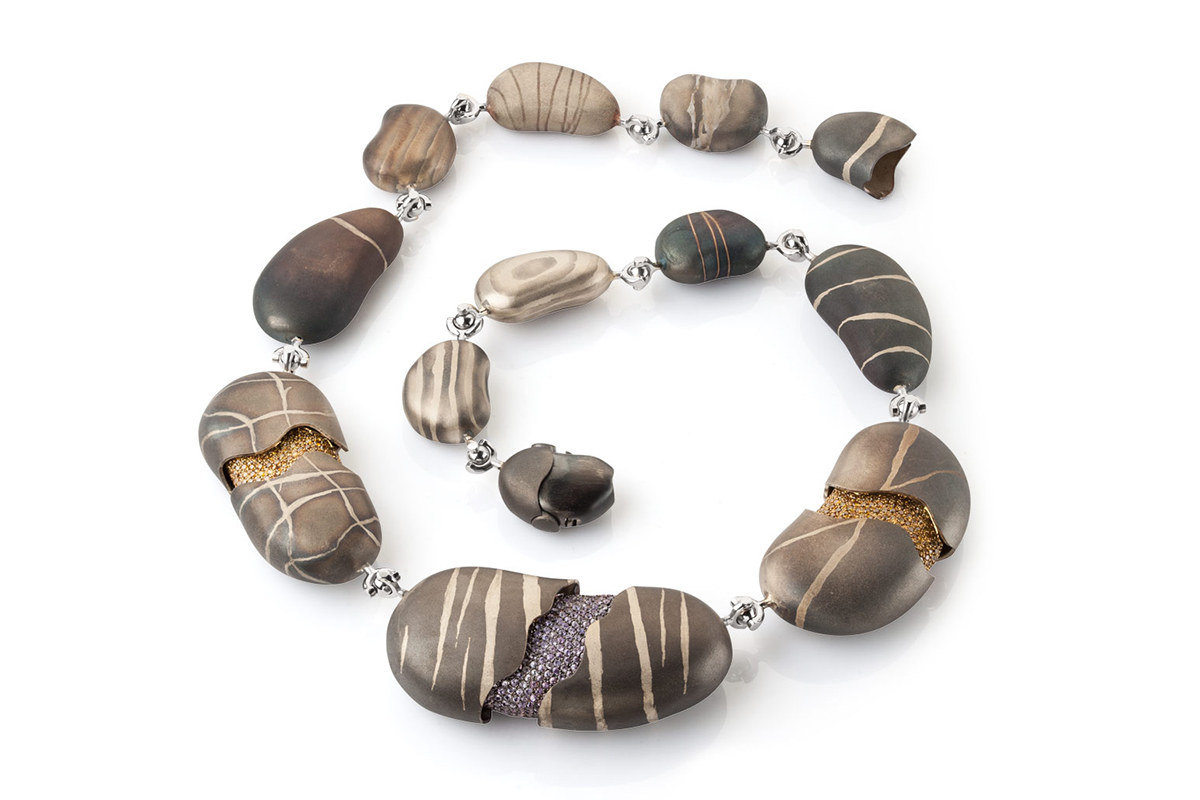  “Stones” necklace by Markin Jewellery