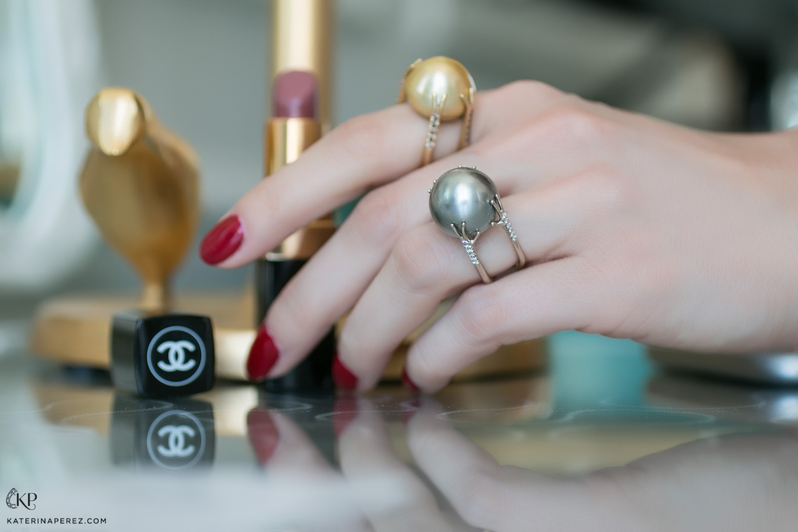 Julie Genet rings from the Legend collection 
