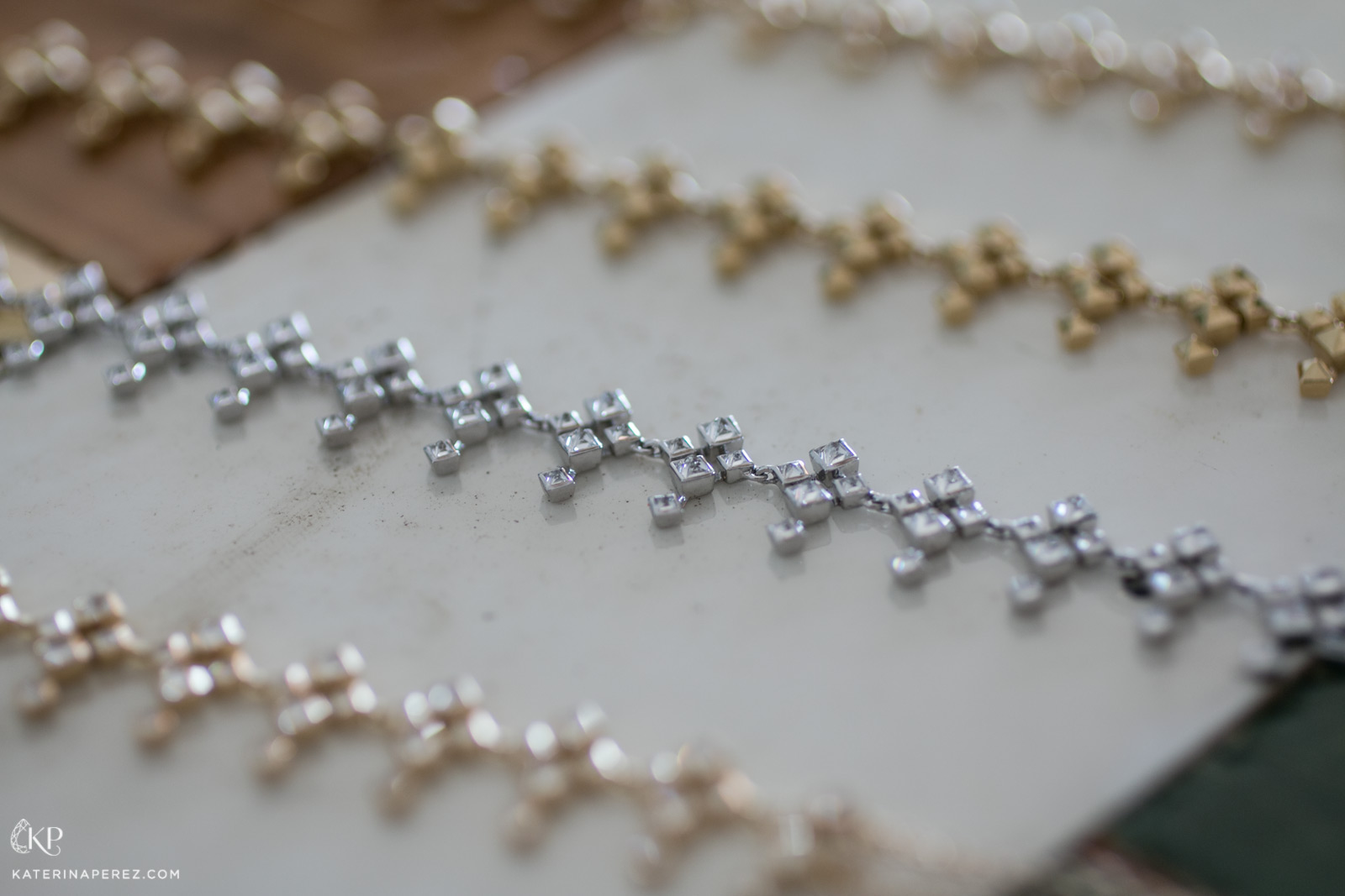  By Stolie chockers in different colour gold and diamonds