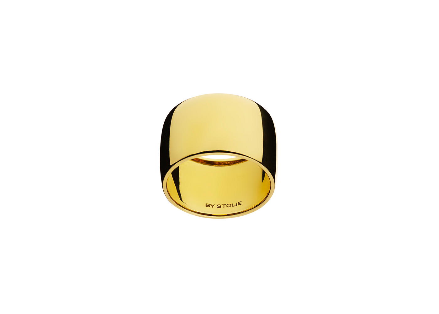  By Stolie yellow gold ring