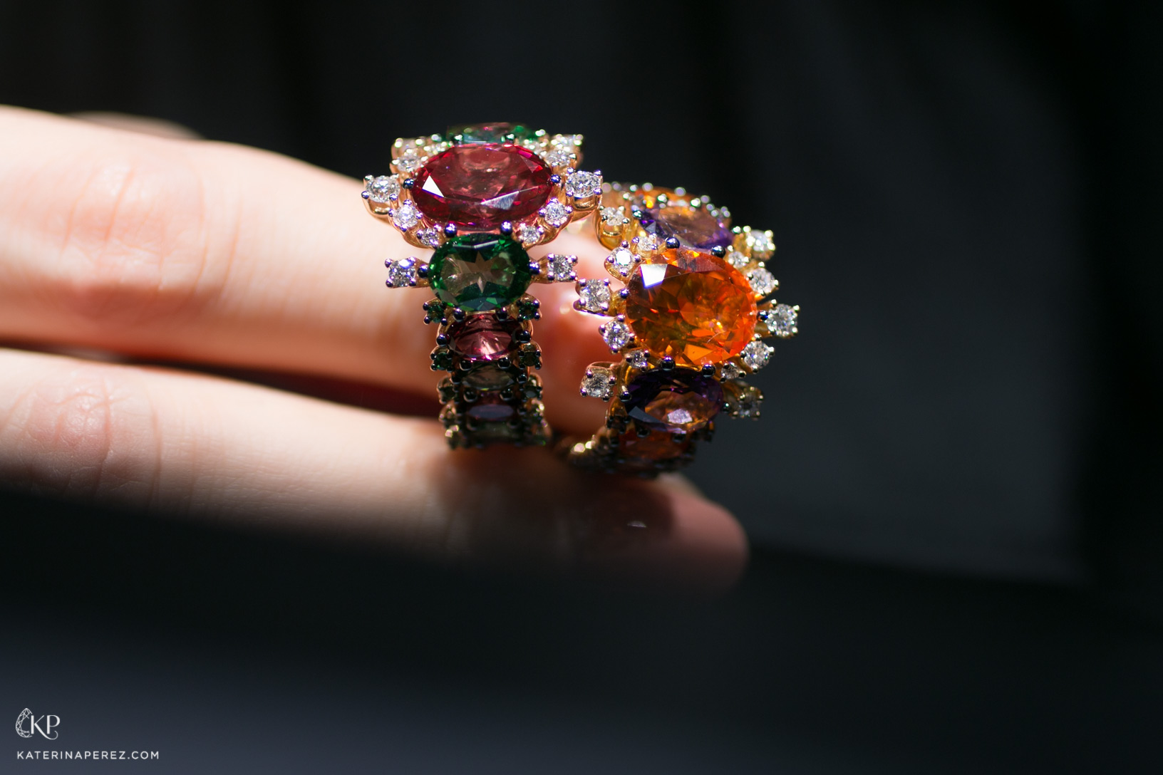  Stefan Hafner 'Aria' collection rings