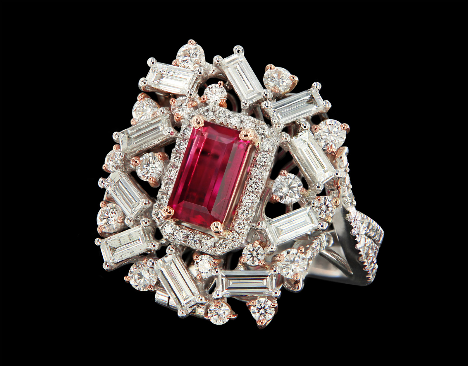 Collectible stones bixbite or red beryl one of the ten most rare