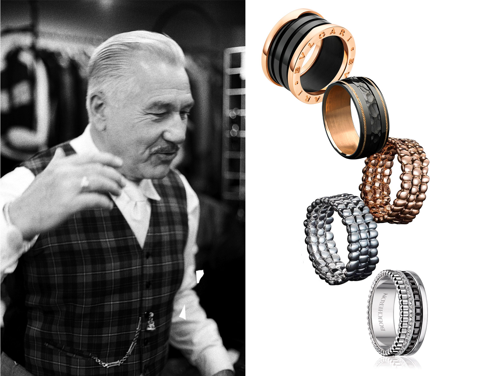 bulgari ring for man