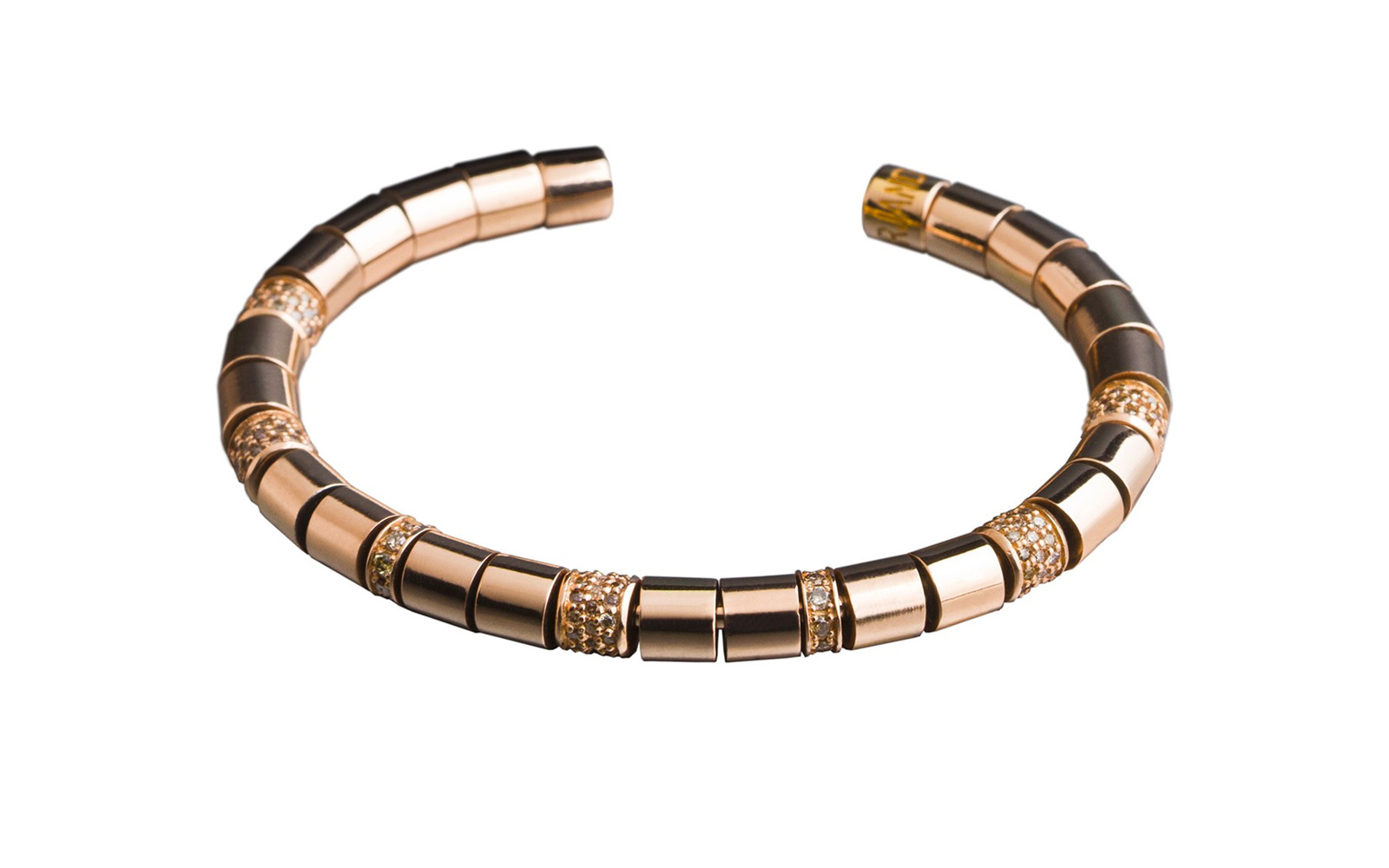 Anil Arjandas 'The Original' men's bracelet in Brown Diamonds