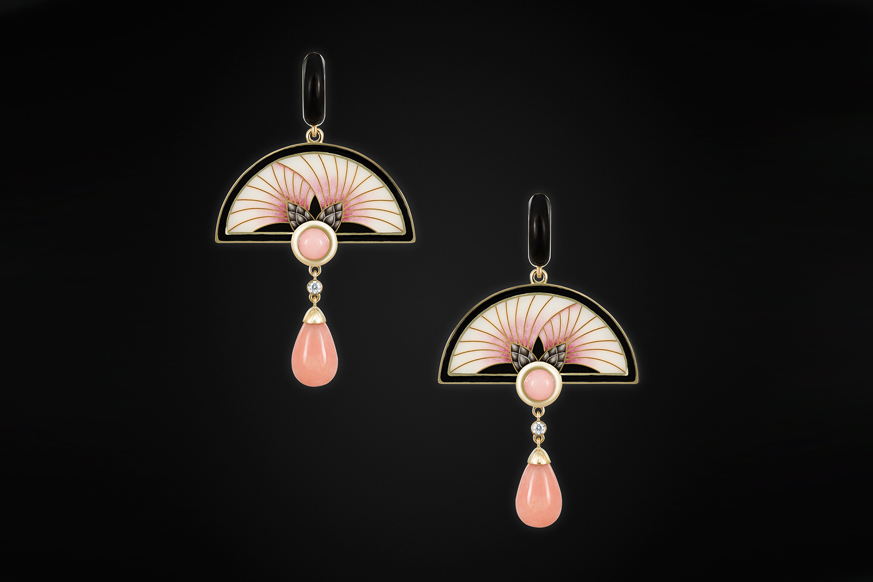  Ilgiz F Burdock earrings