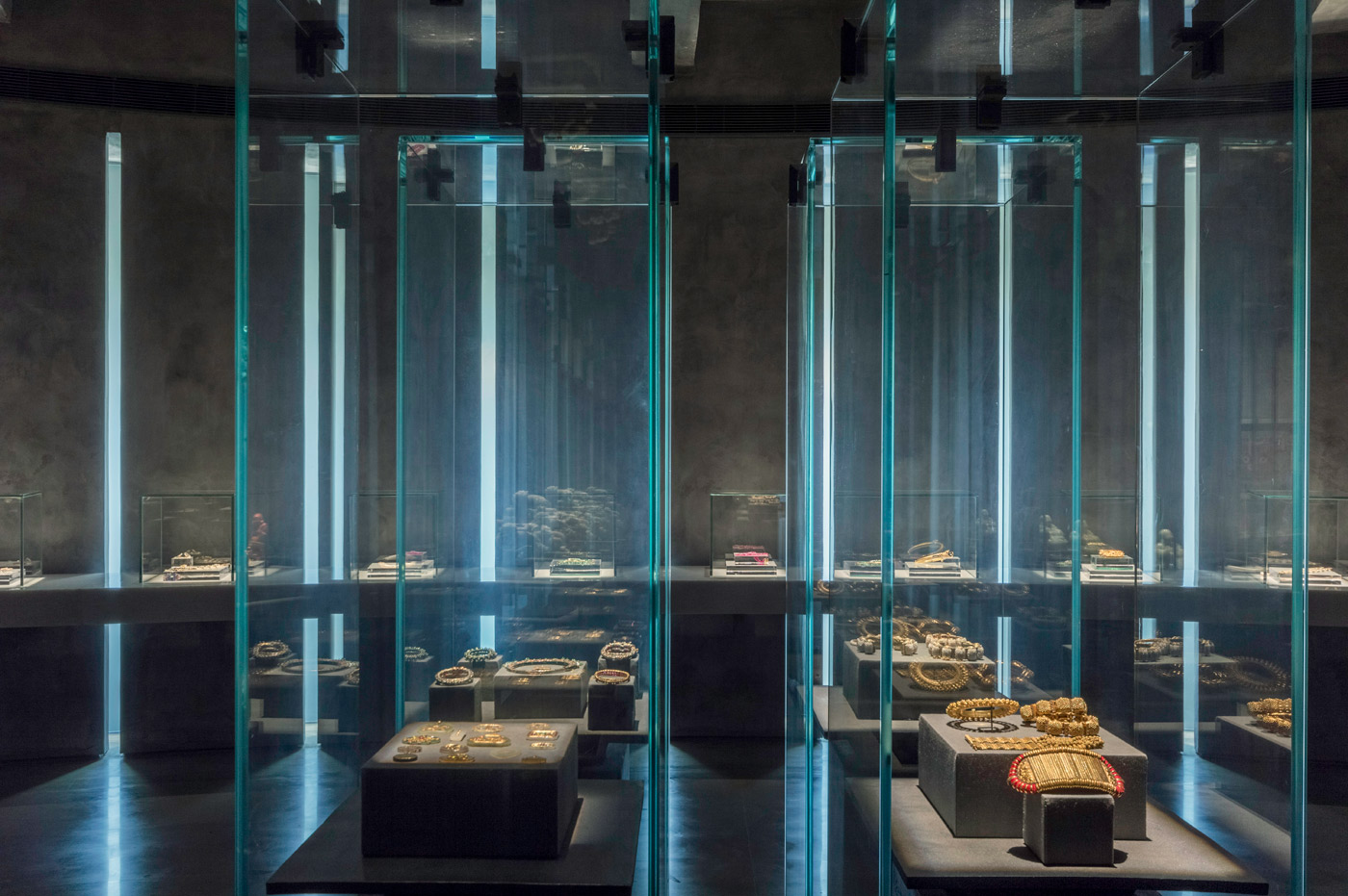  A few displays with  jewellery at Gyan museum