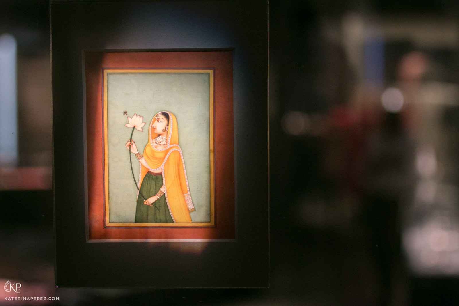 Mughal inspired miniature painting, from Rajasthan, late Nineteenth century  