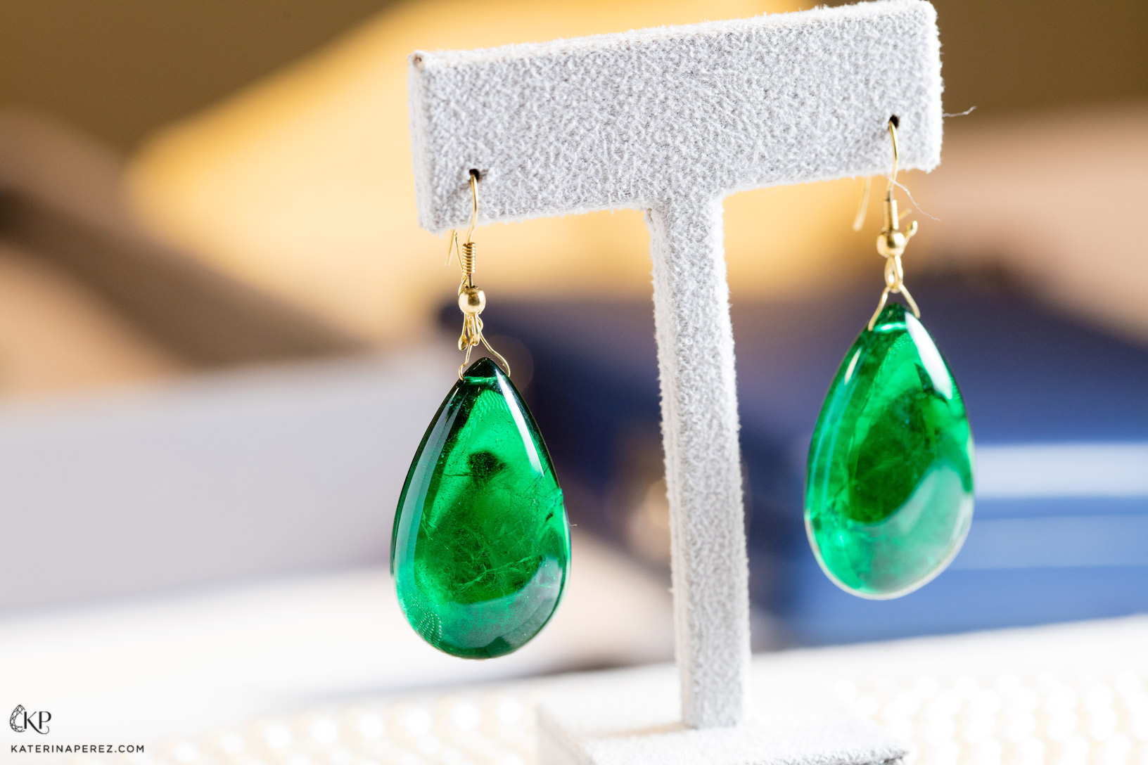 Dharmendra Tank's emerald drops. Photo by Simon Martner.