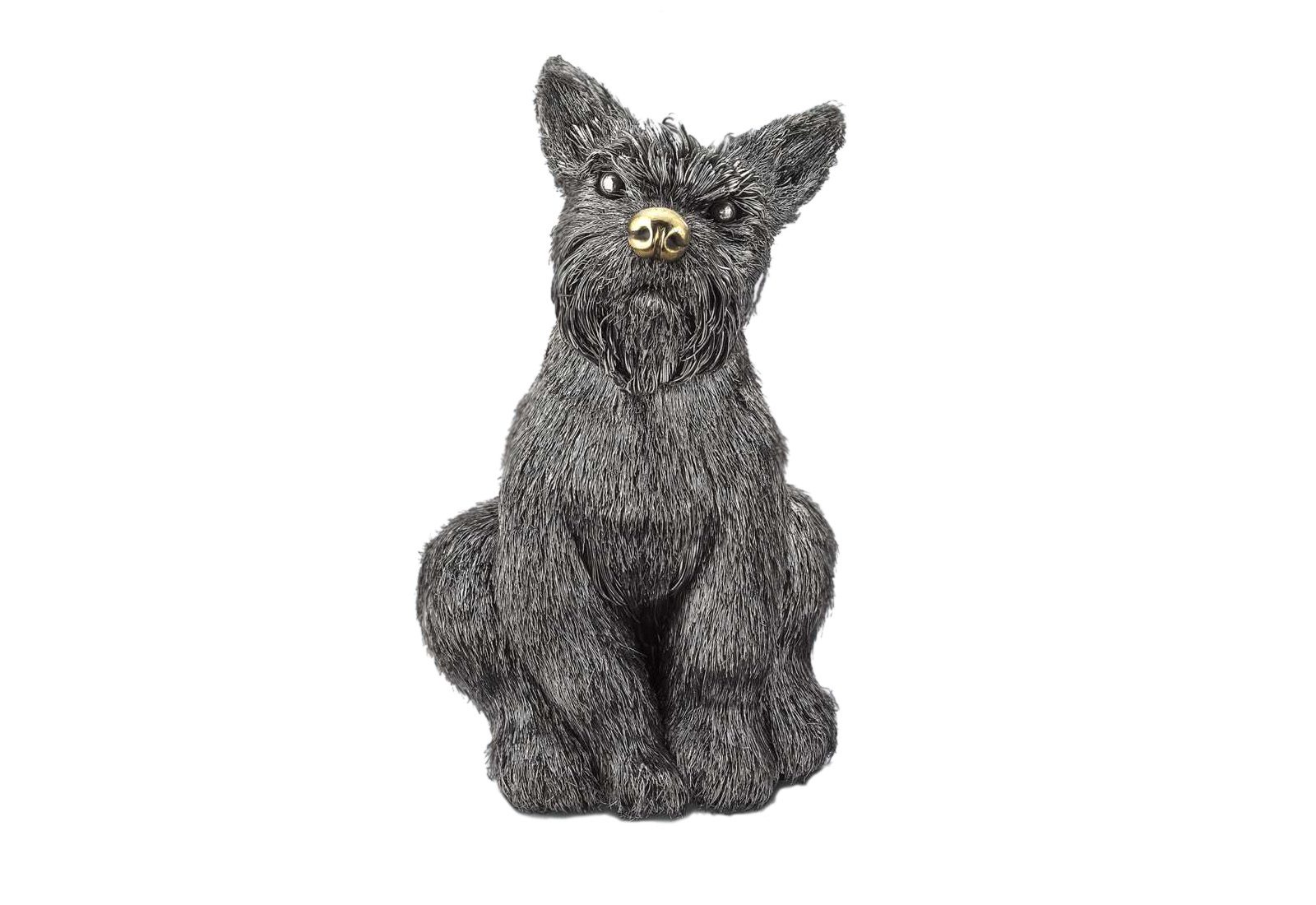  Buccellati Sterling Silver Schnauzer ornament 