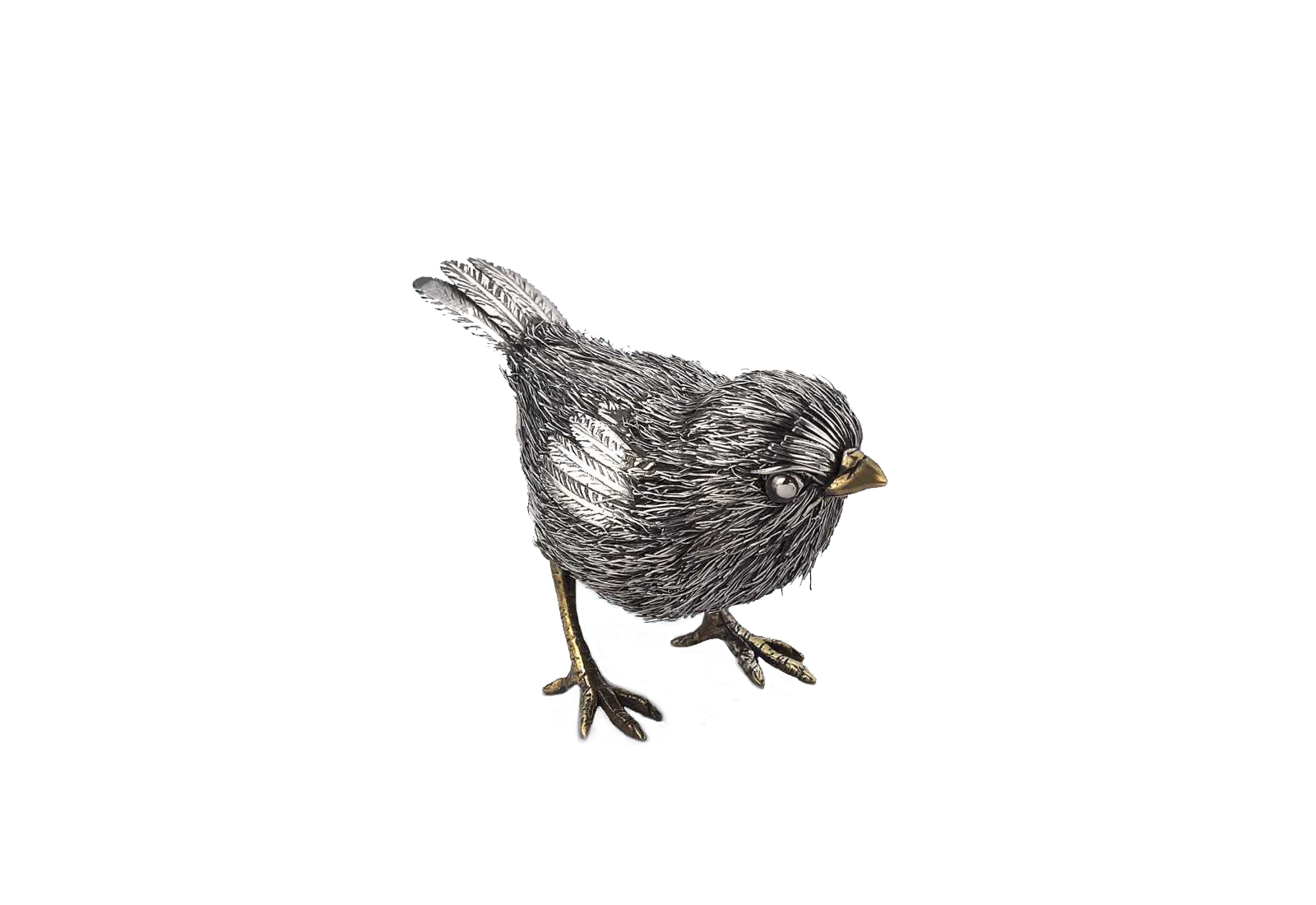 Buccellati Sterling Silver Sparrow ornament 