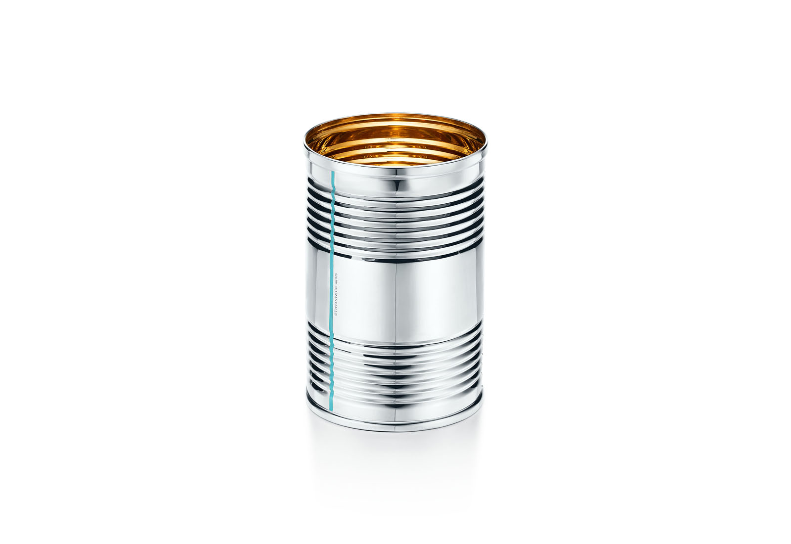  Tiffany&Co. 'Everyday Objects' Sterling Silver engravable can