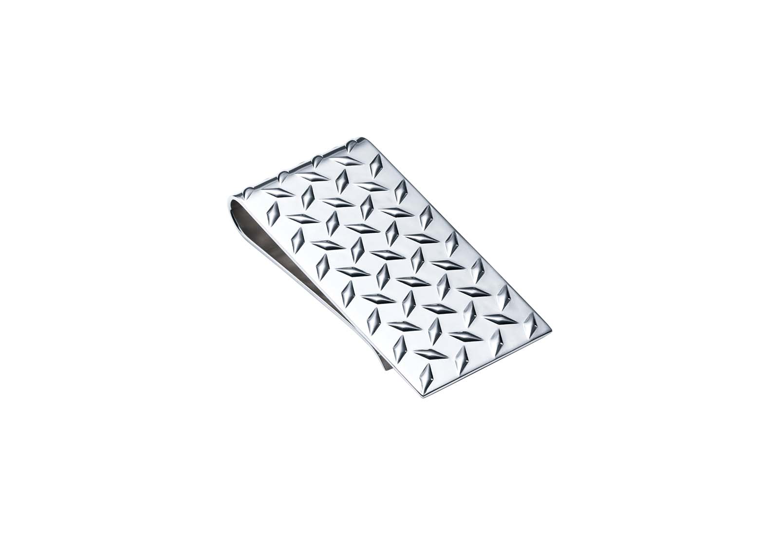  Tiffany&Co. Sterling Silver 'Tread' engravable moneyclip