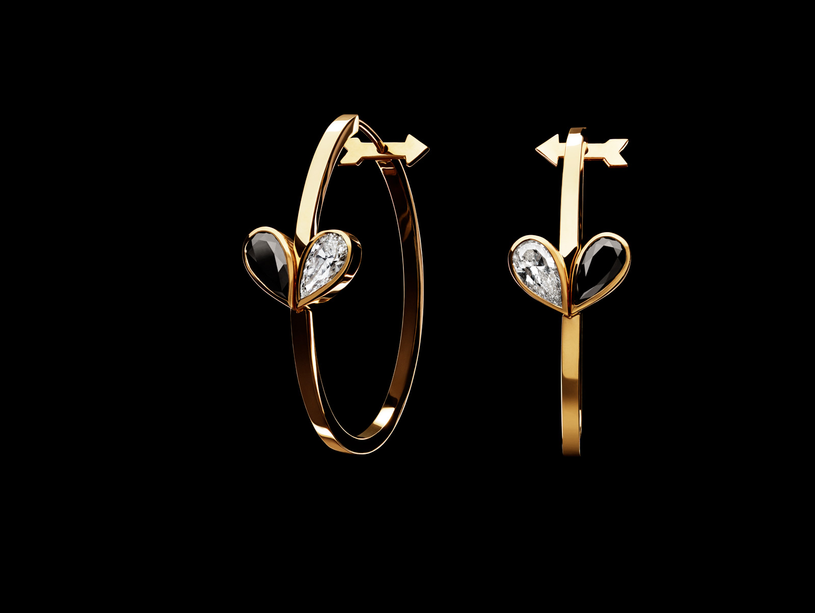  CADAR Endless hoop earrings
