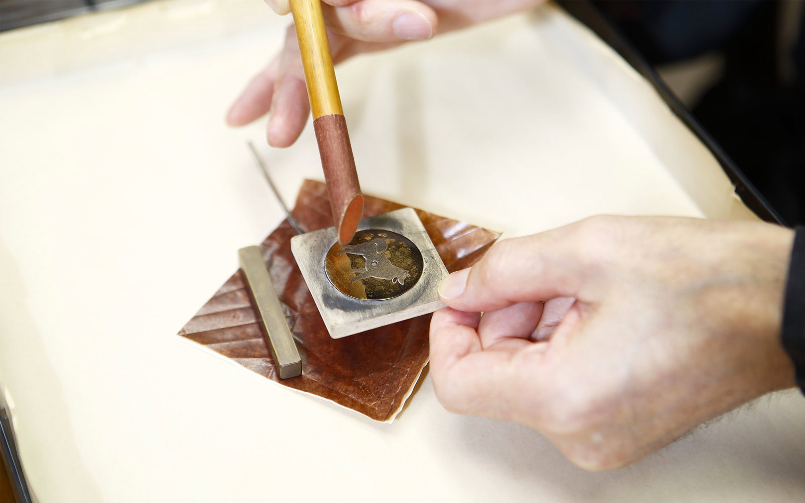 Chopard L.U.C XP Urushi Year of the Dog in the making