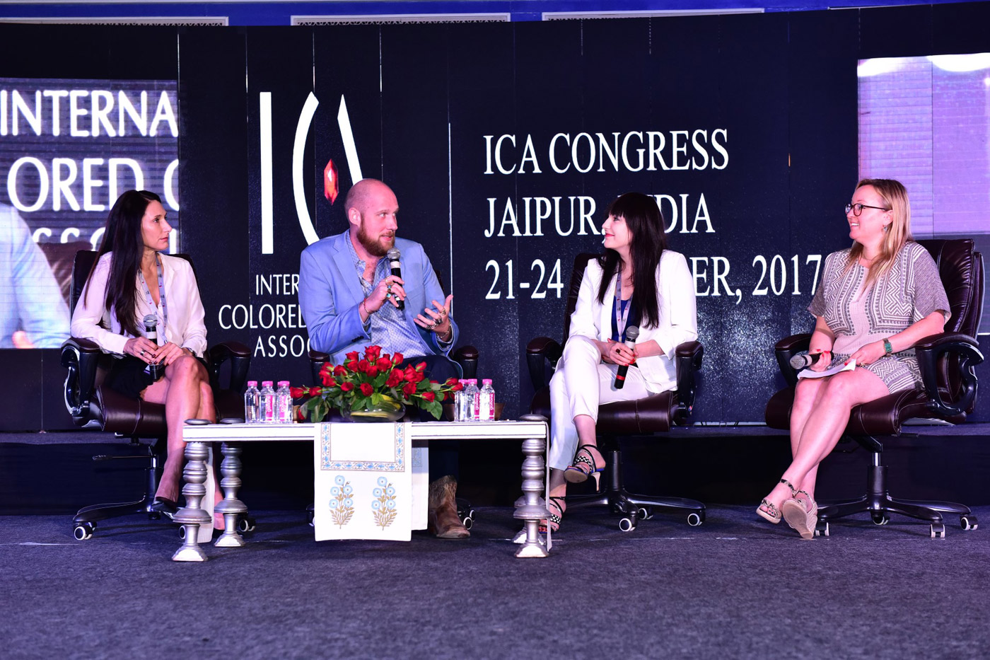  Tracey Ellison, Benjamin Guttery, Katerina Perez and Victoria Gomelsky at ICA Congress
