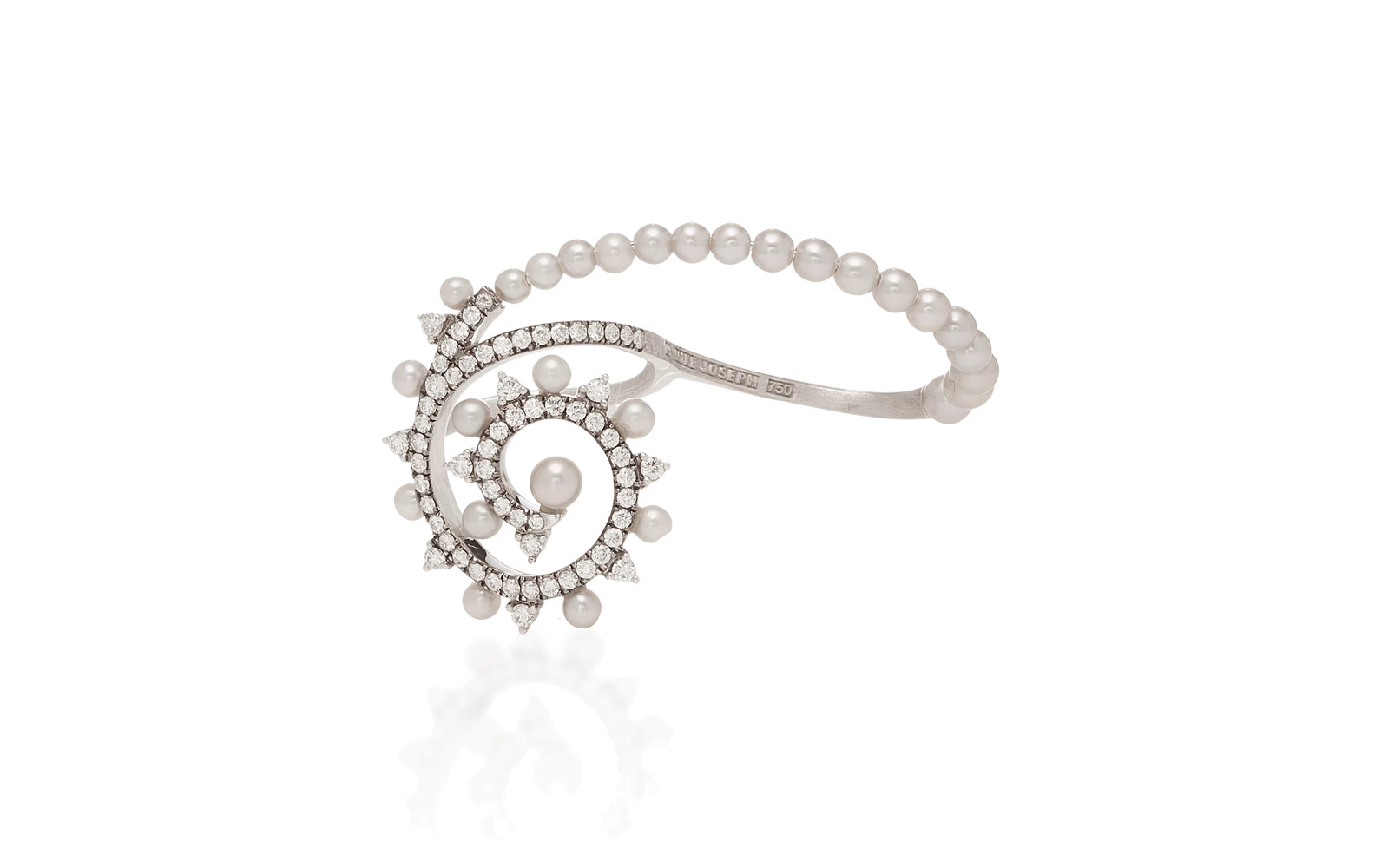  Mike Joseph 18K La Perla Spiral Ring £3,168