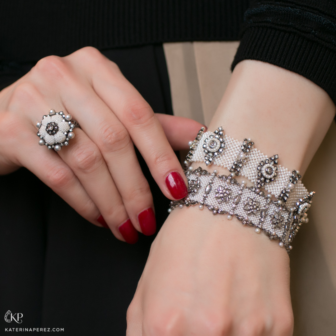  Moksh Jewellery TAANTVI bracelets and ring